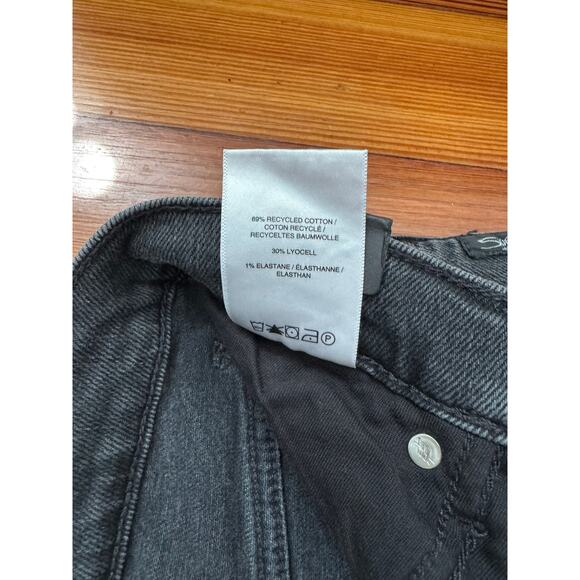 Silver Jeans Highly Desirable Slim Straight Black Denim Jeans NWT 26/28 - Picture 10 of 10